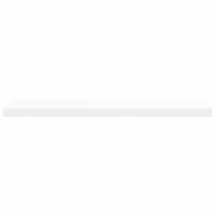 Rafturi de perete suspendate, 4 buc., alb, 90x23,5x3,8 cm, MDF - WALTI WALTI