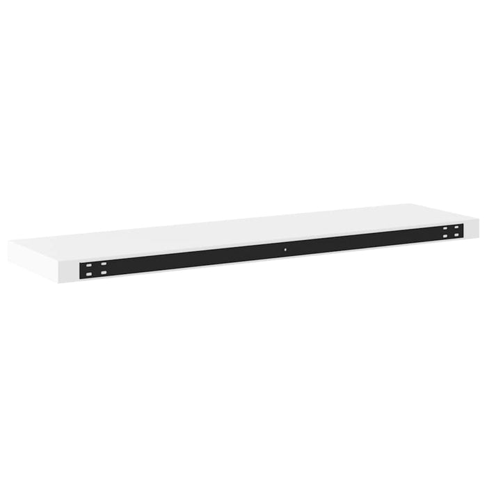 Rafturi de perete suspendate, 4 buc., alb, 90x23,5x3,8 cm, MDF - WALTI WALTI
