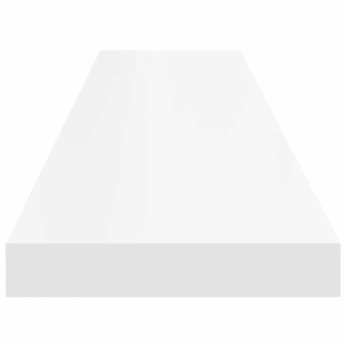 Raft de perete suspendat, alb, 120x23,5x3,8 cm, MDF - WALTI WALTI