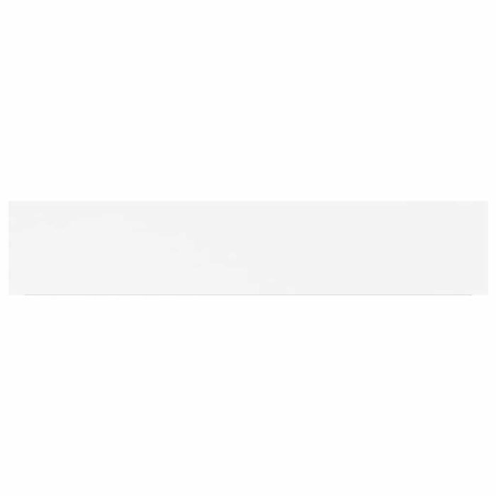 Raft de perete suspendat, alb, 120x23,5x3,8 cm, MDF - WALTI WALTI