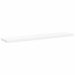 Rafturi de perete suspendate, 2 buc., alb, 120x23,5x3,8 cm, MDF - WALTI WALTI