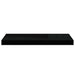 Rafturi de perete suspendate, 2 buc., negru, 60x23,5x3,8 cm MDF - WALTI WALTI