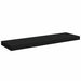 Raft de perete suspendat, negru, 80x23,5x3,8 cm, MDF - WALTI WALTI
