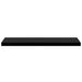 Rafturi de perete suspendate 2 buc., negru, 90x23,5x3,8 cm, MDF - WALTI WALTI