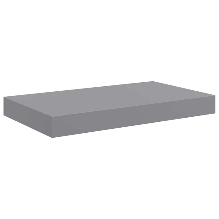 Rafturi de perete suspendate, 4 buc., gri, 40x23x3,8 cm, MDF - WALTI WALTI
