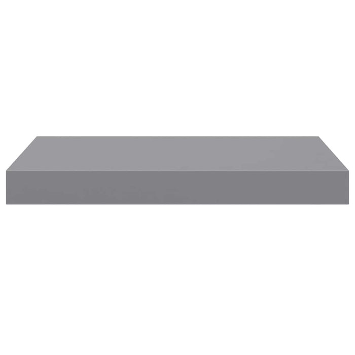 Rafturi de perete suspendate, 4 buc., gri, 40x23x3,8 cm, MDF - WALTI WALTI