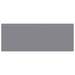Raft de perete suspendat, gri, 60x23,5x3,8 cm, MDF - WALTI WALTI