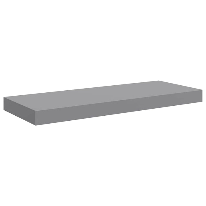 Rafturi de perete suspendate, 2 buc., gri, 60x23,5x3,8 cm, MDF - WALTI WALTI