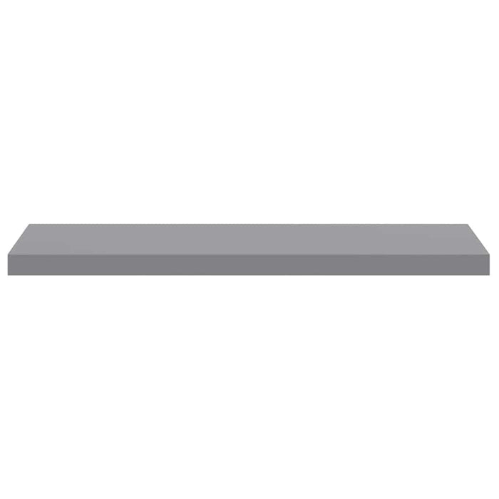 Rafturi de perete suspendate, 2 buc., gri, 90x23,5x3,8 cm, MDF - WALTI WALTI