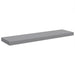 Rafturi de perete suspendate, 4 buc., gri, 90x23,5x3,8 cm, MDF - WALTI WALTI