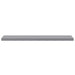 Rafturi de perete suspendate, 2 buc., gri, 120x23,5x3,8 cm, MDF - WALTI WALTI