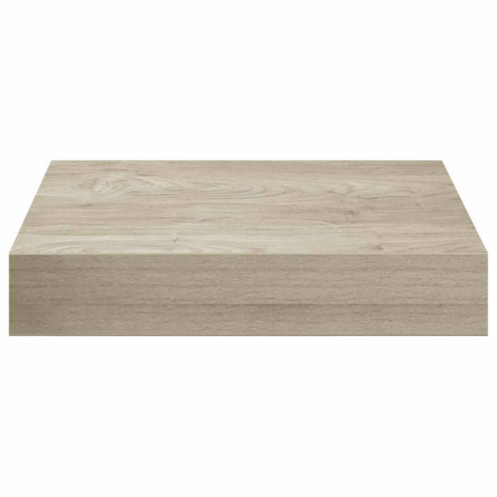 Raft de perete suspendat, stejar, 23x23,5x3,8 cm, MDF - WALTI WALTI