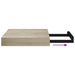 Raft de perete suspendat, stejar, 23x23,5x3,8 cm, MDF - WALTI WALTI