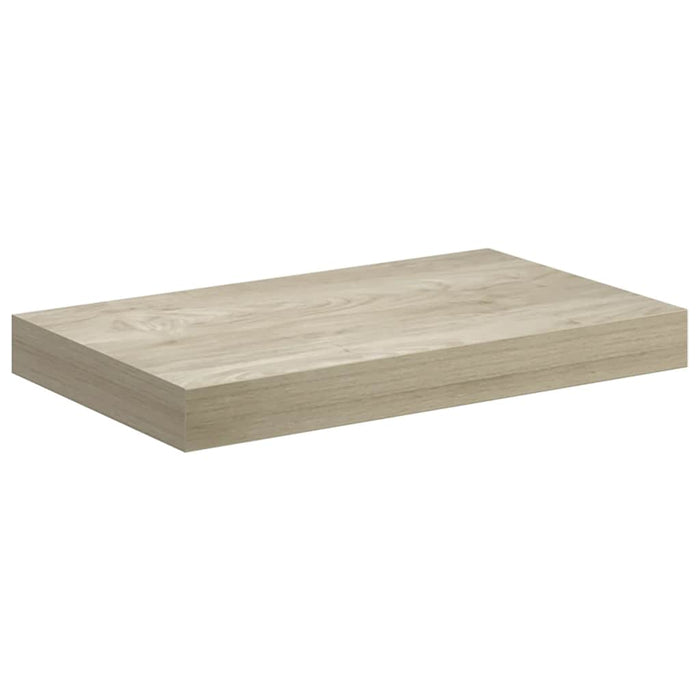 Raft de perete suspendat, stejar, 40x23,5x3,8 cm, MDF WALTI