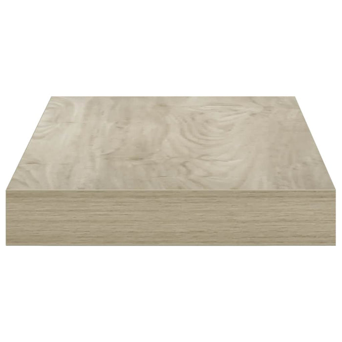 Raft de perete suspendat, stejar, 40x23,5x3,8 cm, MDF WALTI
