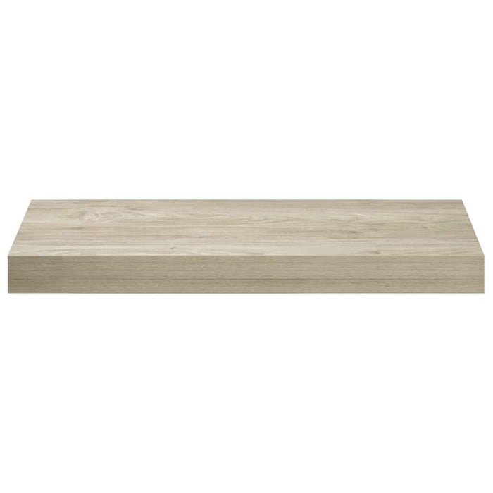 Raft de perete suspendat, stejar, 50x23,5x3,8 cm, MDF WALTI