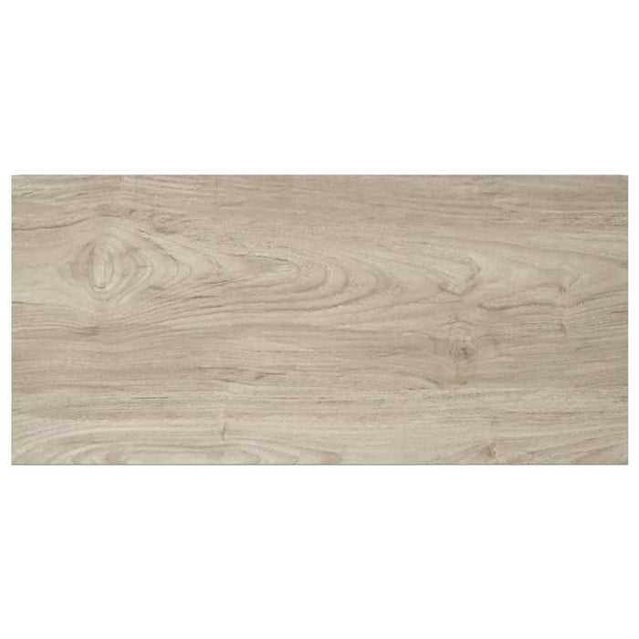 Rafturi de perete suspendate, 2 buc., stejar, 50x23,5x3,8 cm, MDF WALTI