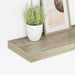 Rafturi de perete suspendate, 4 buc., stejar, 50x23x3,8 cm, MDF - WALTI WALTI