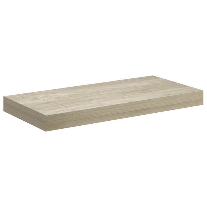 Rafturi de perete suspendate, 4 buc., stejar, 50x23x3,8 cm, MDF - WALTI WALTI