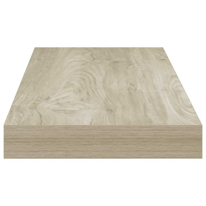 Raft de perete suspendat, stejar, 60x23,5x3,8 cm, MDF - WALTI WALTI