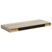 Rafturi de perete suspendate, 2 buc., stejar 60x23,5x3,8 cm MDF - WALTI WALTI