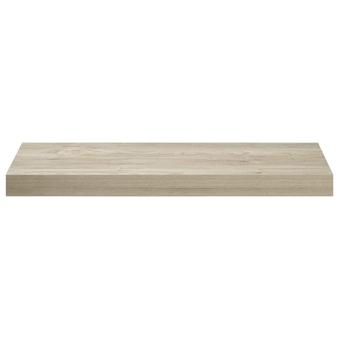 Rafturi de perete suspendate, 4 buc., stejar 60x23,5x3,8 cm MDF - WALTI WALTI