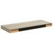 Rafturi de perete suspendate, 4 buc., stejar 60x23,5x3,8 cm MDF - WALTI WALTI