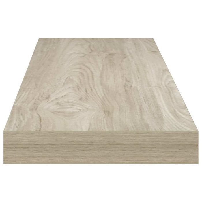 Raft de perete suspendat, stejar, 80x23,5x3,8 cm, MDF - WALTI WALTI