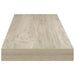 Raft de perete suspendat, stejar, 80x23,5x3,8 cm, MDF - WALTI WALTI