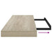 Raft de perete suspendat, stejar, 80x23,5x3,8 cm, MDF - WALTI WALTI