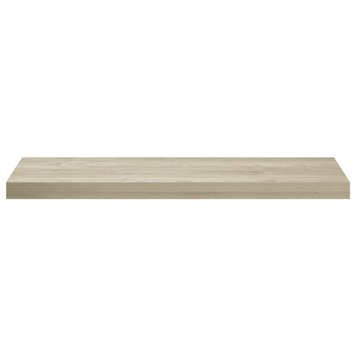 Rafturi de perete suspendate 4 buc., stejar, 80x23,5x3,8 cm MDF - WALTI WALTI