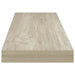 Raft de perete suspendat, stejar, 90x23,5x3,8 cm, MDF - WALTI WALTI