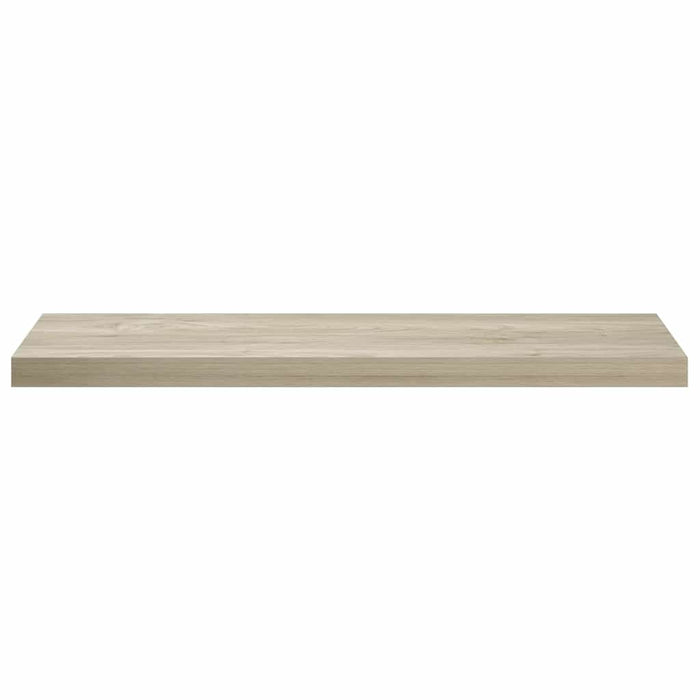 Rafturi de perete suspendate 2 buc., stejar, 90x23,5x3,8 cm MDF - WALTI WALTI