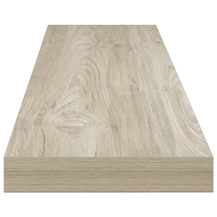 Raft de perete suspendat, stejar, 120x23,5x3,8 cm, MDF - WALTI WALTI