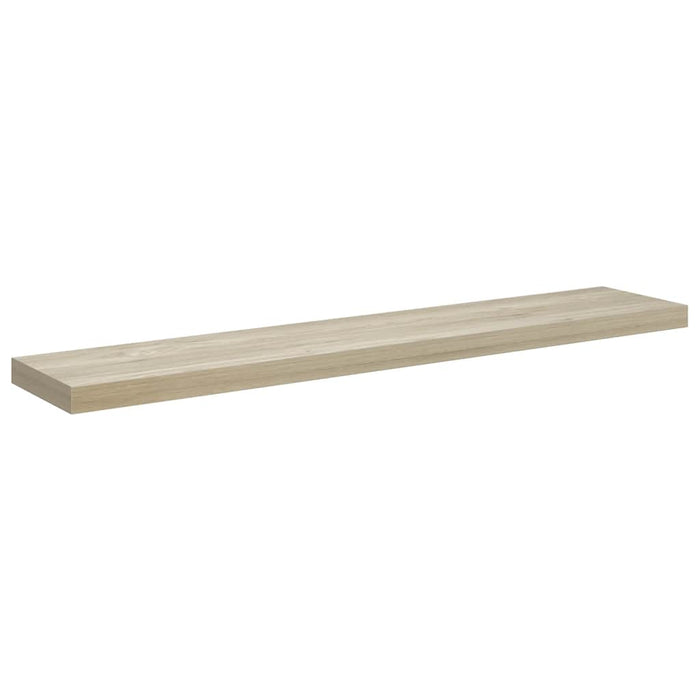 Rafturi perete suspendate, 2 buc., stejar, 120x23,5x3,8 cm, MDF - WALTI WALTI