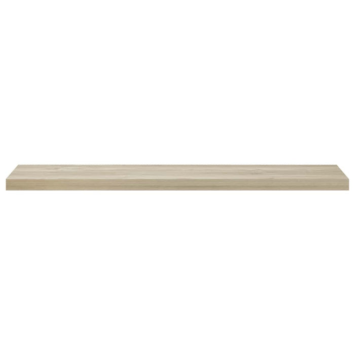 Rafturi perete suspendate, 2 buc., stejar, 120x23,5x3,8 cm, MDF - WALTI WALTI