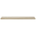 Rafturi perete suspendate, 4 buc., stejar, 120x23,5x3,8 cm, MDF - WALTI WALTI