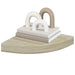 Rafturi colț de perete, 2 buc., stejar, 25 x 25 x 3,8 cm, MDF - WALTI WALTI