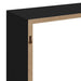 Rafturi cub de perete, 3 buc., negru, MDF - WALTI WALTI