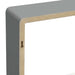 Rafturi cub de perete, 3 buc., gri, MDF - WALTI WALTI
