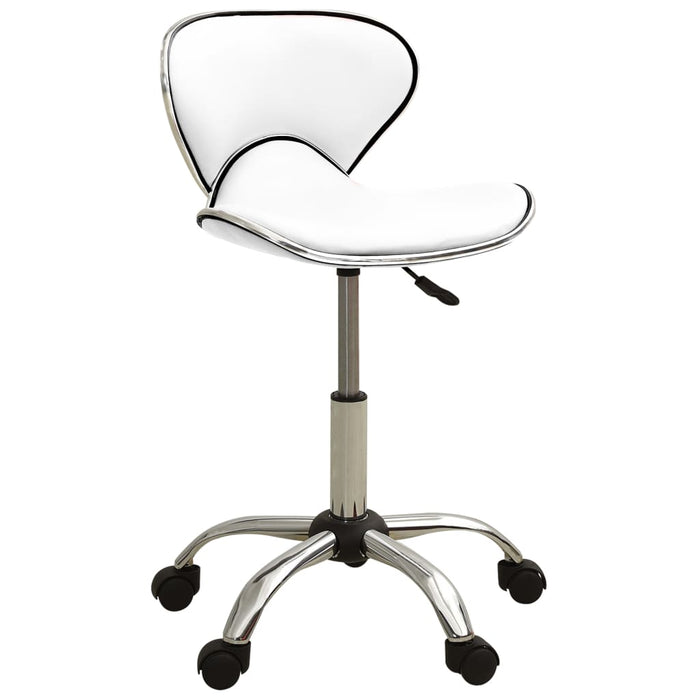 Scaun de salon spa, alb, piele ecologică - WALTI WALTI