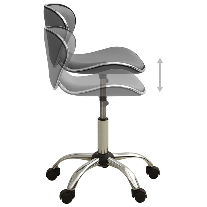 Scaun de salon spa, gri, piele ecologică - WALTI WALTI