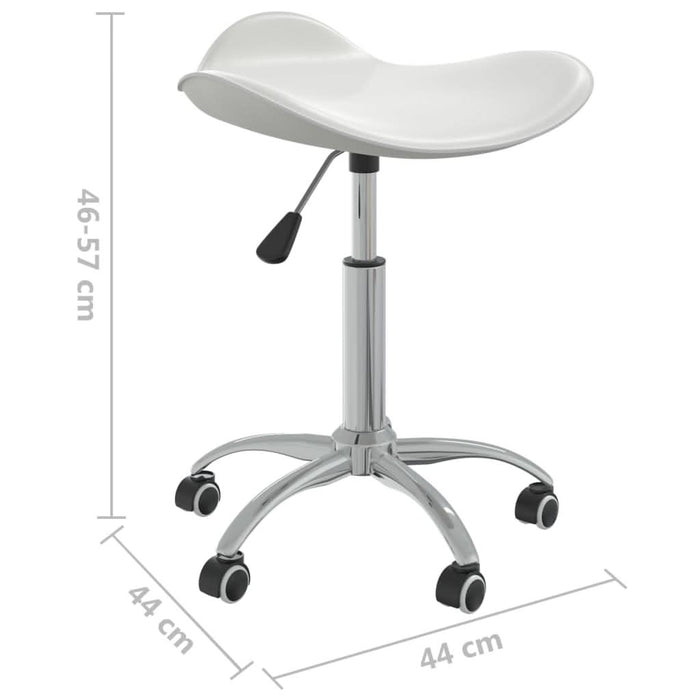 Scaun de salon spa, alb, piele ecologică - WALTI WALTI