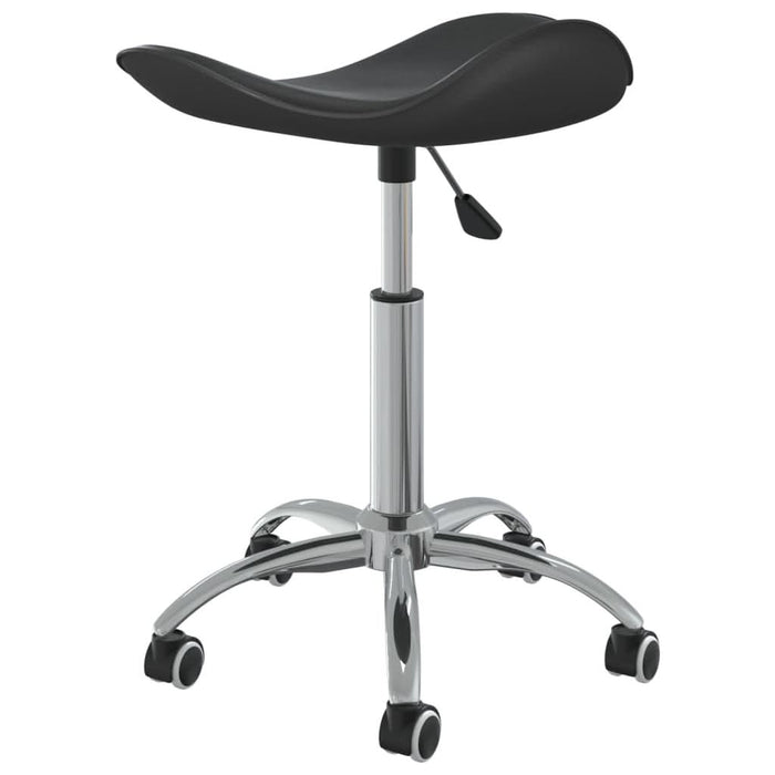 Scaun de salon spa, negru, piele ecologică - WALTI WALTI