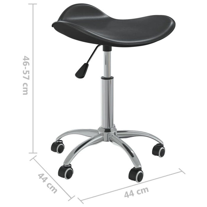 Scaun de salon spa, negru, piele ecologică - WALTI WALTI