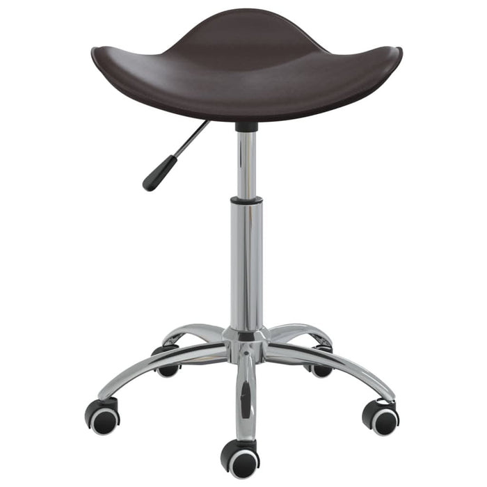 Scaun pentru salon spa, maro, piele ecologică - WALTI WALTI
