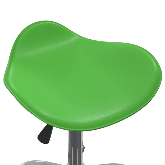 Scaun pentru salon spa, verde, piele ecologică - WALTI WALTI