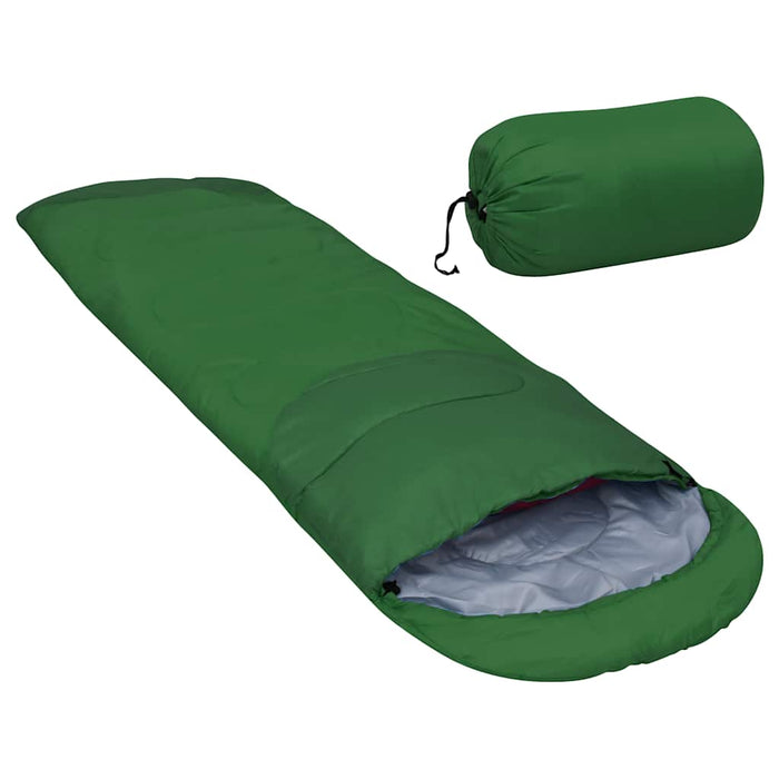 Sac de dormit ușor, 2 buc., verde, 850 g, 15 ℃ WALTI