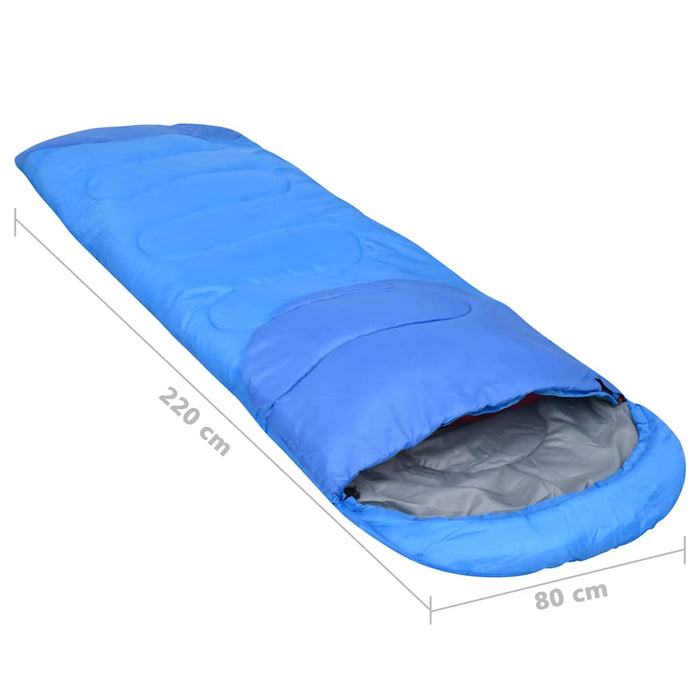 Sac de dormit, albastru, 1000 g, 10℃ WALTI