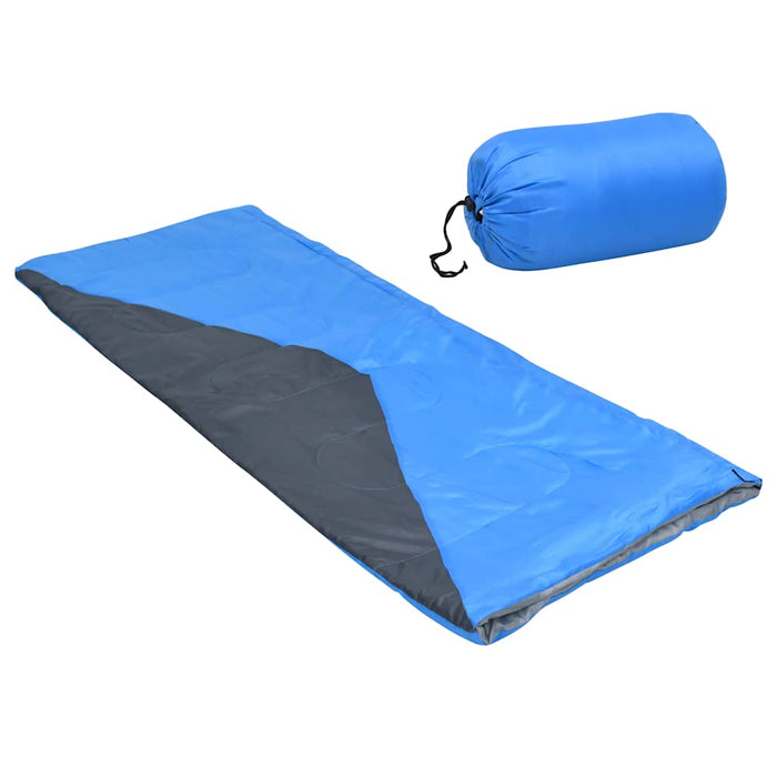 Sac de dormit tip plic ușor, albastru, 1100 g, 10°C WALTI